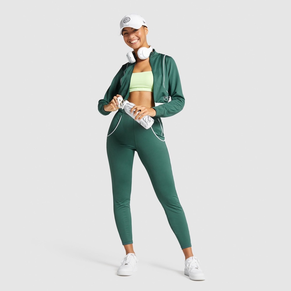 Gymshark Recess Joggers Fold Down High Rise Activewear Casual Athleisure Pants